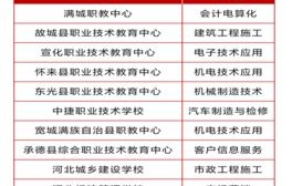 河北省电子商务专业排名